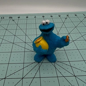 Sesame Street COOKIE MONSTER Figure 2.75” Mattel - Picture 1 of 6