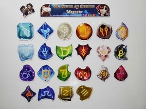 Imanes de cristal Final Fantasy 14 Soul | Juego completo de 22 iconos de trabajo FF14 FFXIV - Imagen 1 de 10