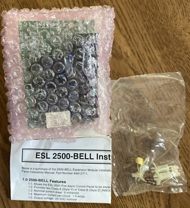 ESL ESL2500-BELL FIRE ALARM BELL EXPANDER 60821533 Rev. A - Picture 1 of 5
