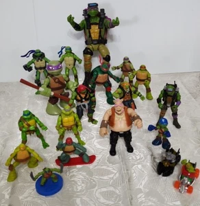 Teenage Mutant Ninja Turtles Bulk Lot Action Figures 18 Toys from  2005 - 2015  - Bild 1 von 24