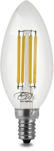 Euri Lighting LED Filaments, 4.5W Dimmable, 2700K Warm White E12 Pack of 96 - Picture 1 of 7
