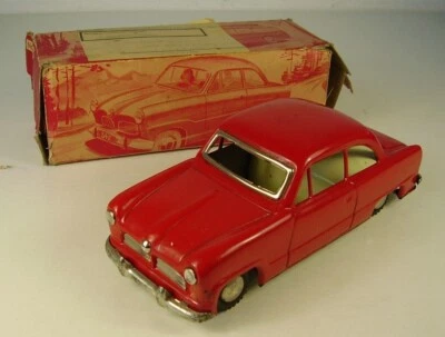 Seltenes Blech Auto SG 842/1 in OVP um 1950 - Bild 1 von 4