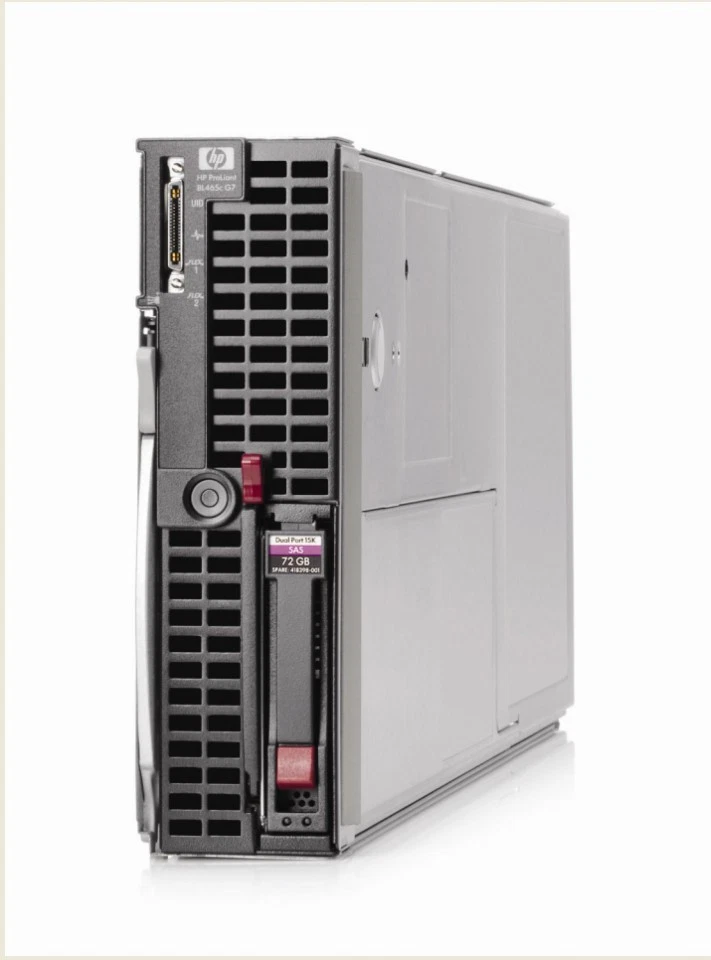 HP ProLiant BL465c G7 Blade Server 2 x AMD Opteron 8 Core 6136 32GB P410i RAID - Image 1 of 1