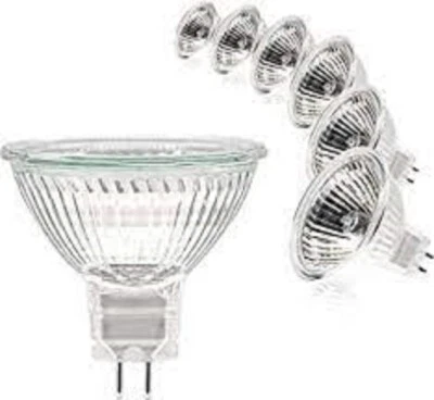 35W 12V MR16 Halogen Dimmable Spot Light Bulb x 6 - UK Seller - Image 1 of 4