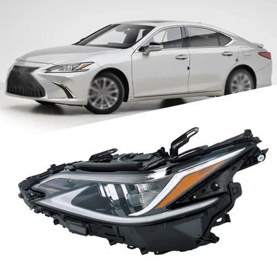 Faro LED negro lateral izquierdo para Lexus ES250 ES350 ES300h 2022-2024 Foto 1 de 4