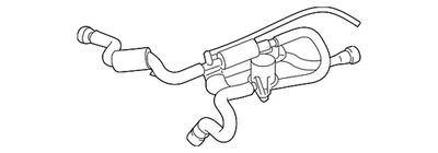 Tubo de vacío original Ford 2017-2021 Ford JL3Z-2420-AA Foto 1 de 4