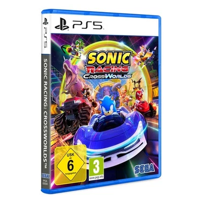 Sonic Racing: CrossWorlds Sony PS5 Rennspiel PlayStation 5 NEU&OVP - Bild 1 von 4