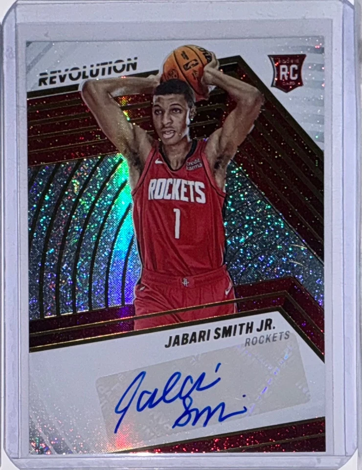 2022-23 Panini Revolution Jabari Smith Jr Auto Autograph Rookie RC Card - Image 1 of 1