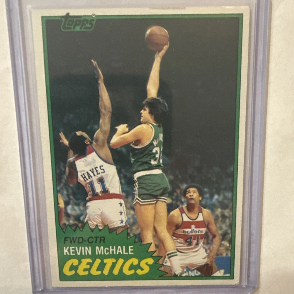 1981-82 Topps баскетбол #75 Кевин Макхейл RC Celtics HOF очень изящный - Изображение 1 из 4