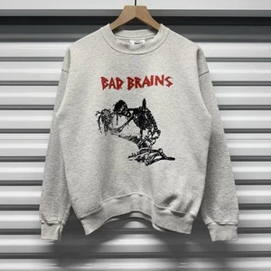 vintage 90's bad brains hardcore punk band sweatshirt crewneck - Picture 1 of 9