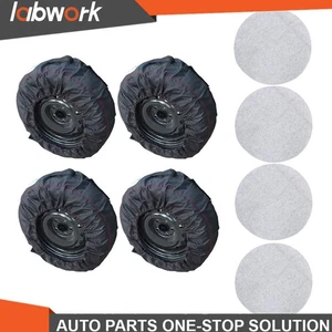 Labwork Fit For 22“-31” Tyre Bags Tyre Package Of 4 Black With Black Handle 600d - Picture 1 of 19