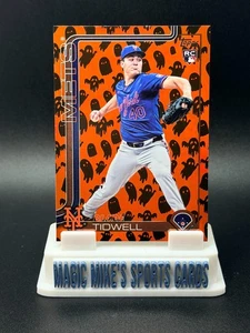 Blade Tidwell Rookie 2025 Topps Actualización #US22 Holiday Ghost Foil SP RC NY Mets - Imagen 1 de 2