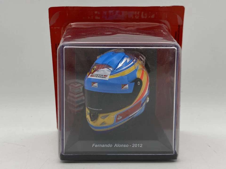Casque Fernando Alonso 2012 Echelle 1:5 F1 Ferrari Miniature Centauria Bell