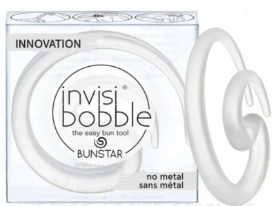 Invisibobble Bunstar Traceless Bun Tool, Clear, 2ct - Image 1 of 4