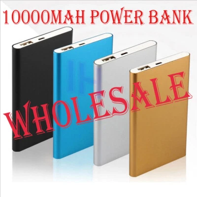 Оптовая продажа 10000mAh питания банк портативный внешний аккумулятор зарядное устройство питания банк  - Изображение 1 из 4