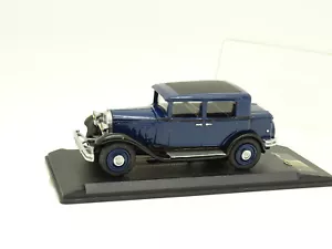 Miniroute Resina 1/43 - Citroen C6 G Berlina 1931 Blu - Foto 1 di 2