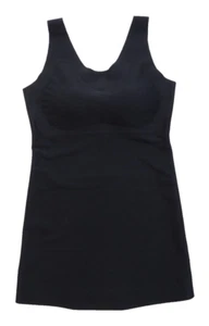 Fuse Seoul Roar Like A Tiger S Black Seamless Tank Top Built-In Bra Cami Cup - Picture 1 of 13