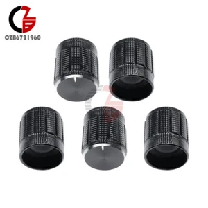 10 PIEZAS perillas giratorias de control de volumen aptas para potenciómetro de eje arrugado de diapositivas de 6 mm - Imagen 1 de 7