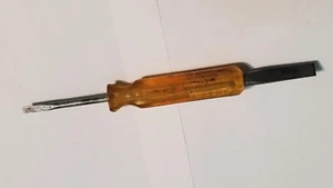 Vintage Vaco TAC-2241 double flat head Screwdriver Made in USA 5 3/4" Long - Picture 1 of 4