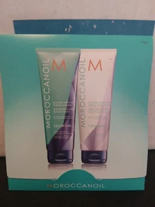 Moroccanoil Blonde Perfecting Shampoo N Conditioner Sample Pack - Picture 1 of 2