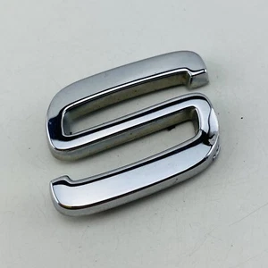 2007-2013 Volvo S80 Emblem Logo Symbol Badge Letter Rear Chrome OEM E23S - Foto 1 di 7