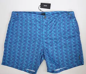 Nuevo con etiquetas Pantalones Cortos de Tablero de Natación Hugo Boss *TIGERFISH* XL - Imagen 1 de 9