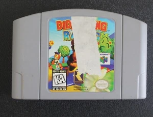 Diddy King Racing - Nintendo 64 [N64] NA (1997) Authentic, Tested, Damaged Label - Picture 1 of 2