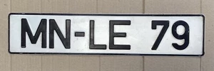 Metal Sign 20-1/2” MN-LE 79 Alcan Free Shipping - Picture 1 of 7