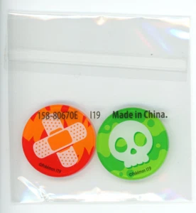 Pokemon TCG Burn/Poison Acryl Condition Markers *BRANDNEU - SEALED* - Bild 1 von 2