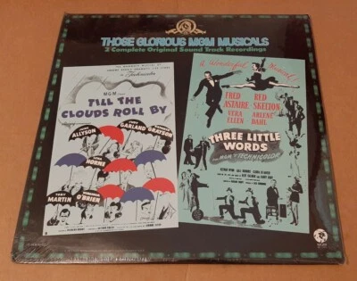 THOSE GLORIOUS MGM MUSICALS JUDY GARLAND CLOUDS ROLL BY PROMO SEALED 2 LP - Изображение 1 из 2