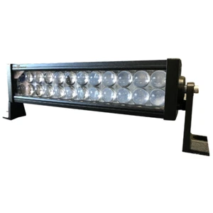 LED Lichtleiste 14 Zoll 72W 6000K mit 4D Objektiv doppelreihig - Bild 1 von 5