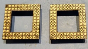 Qty 2- IC Socket  68 pin  PGA Socket  through hole   2.54 - Picture 1 of 2