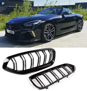 BMW G29 Z4 GLÄNZEND SCHWARZ VORNE NIERENGITTER GRILLS M DOPPELSPEICHE PAAR UK - Bild 1 von 2