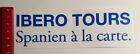 Aufkleber/Sticker: Ibero Tours Spanien &#224; la carte (12031721)
