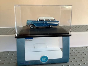 ✅Oxford 87CN57005 1:87 Chevrolet Nomad 1957 Hot Rod (EX301-6R20/11) - Foto 1 di 6