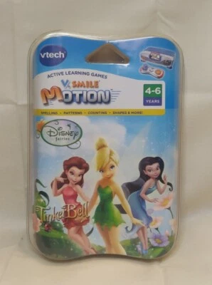 Vtech VSmile Motion Active Learning System Disney Fairies Tinker Bell New in Box - Image 1 of 4