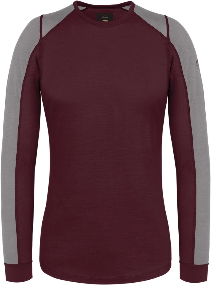 Ultraleichtes Damen Merino Sommer Langarm Shirt Outdoor Pullover Sportshirt - Bild 1 von 1