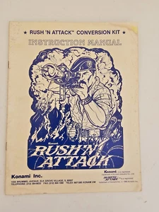 KIT DE CONVERSIÓN KONAMI RUSH 'N ATAQUE MANUAL DE INSTRUCCIONES - Imagen 1 de 3