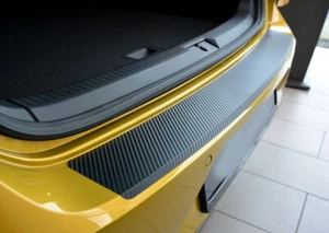 Ladekantenschutz für HYUNDAI TUCSON 4 NX4 ab2020 Schutzfolie 3D Carbon Schwarz - Bild 1 von 6