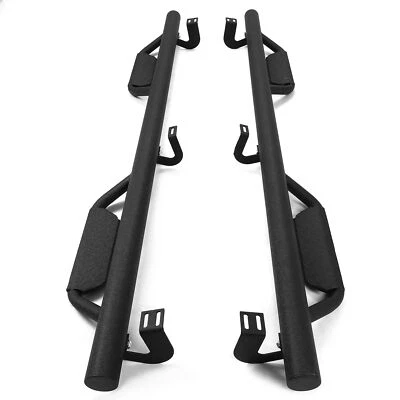 Side Step Nerf Bar For Toyota Tacoma 2005-2023 Double Cab  Running Boards - Image 1 of 4