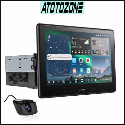 ATOTO X10 AI Autoradio 1 DIN 10 Pollici Wireless Car Play & Android Auto con Cam - Immagine 1 di 4