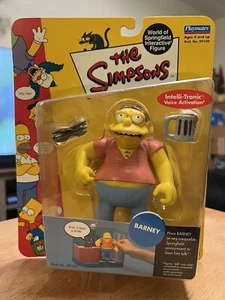 Figura de acción Barney 2000 The Simpsons World of Springfield por Playmates - Imagen 1 de 2