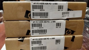 AE311A HP (Qlogic) FC1142SR 4Gb 1-port PCIe Fibre FC Host Bus Adapter 407620-001 - Picture 1 of 1
