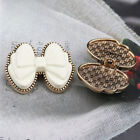 5pcs Jeans Bow Button Butterfly Shape Sewing for Costume Denim Coat Decor Button