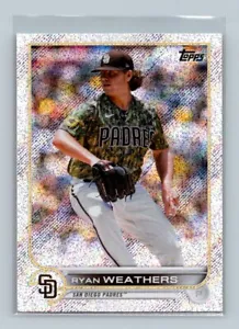 2022 Topps Walmart Factory Foilboard /875 Ryan Weathers Padres 70 - Picture 1 of 2