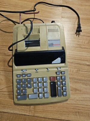 Texas Instruments TI-5660 Calculator Plug In SuperView 12 Digits Printing Tested - Image 1 of 2