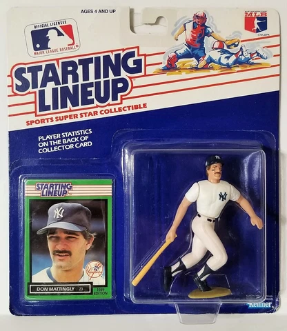 1989 Starting Lineup Don Mattingly New York Yankees SLU Kenner Sports Figure DM1 Cover