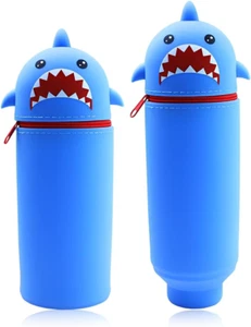 Kawaii Astuccio Scuola per Legami Penna 2 in 1 in Morbido Silicone, 18.5 * 6.5 C - Foto 1 di 12