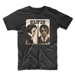 Elvis T-Shirt. Musiklegende Elvis Presley Shirt. Premium-T-Shirt aus weicher Baumwolle, bequem! - Bild 1 von 6