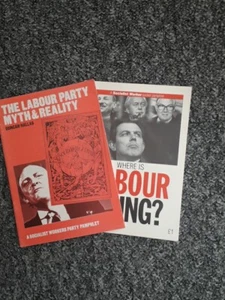 THE LABOUR PARTY; MYTH AND REALITY. PLUS WHERE IS LABOUR GOING. SWP PAMPHLETS. - Picture 1 of 4
